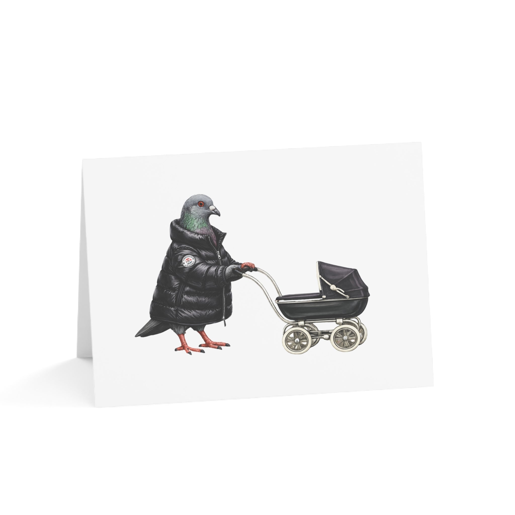 Park Slope NYC Pigeon Mother's Day Greeting Cards | Mother's Day Card