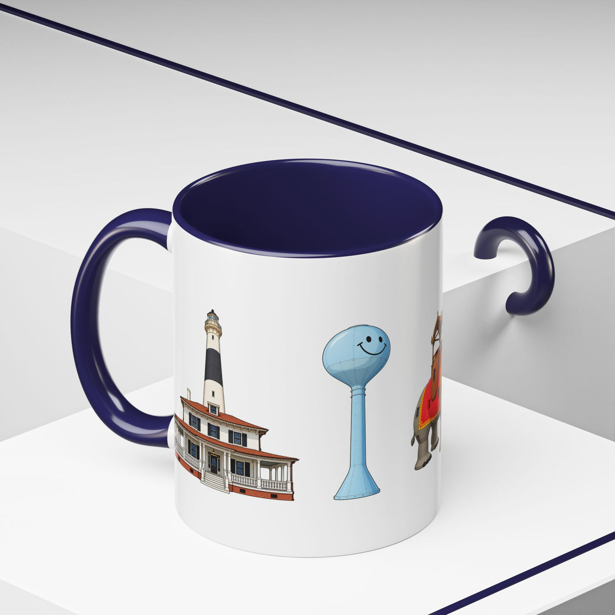 Atlantic City Jersey Shore Accent Mug
