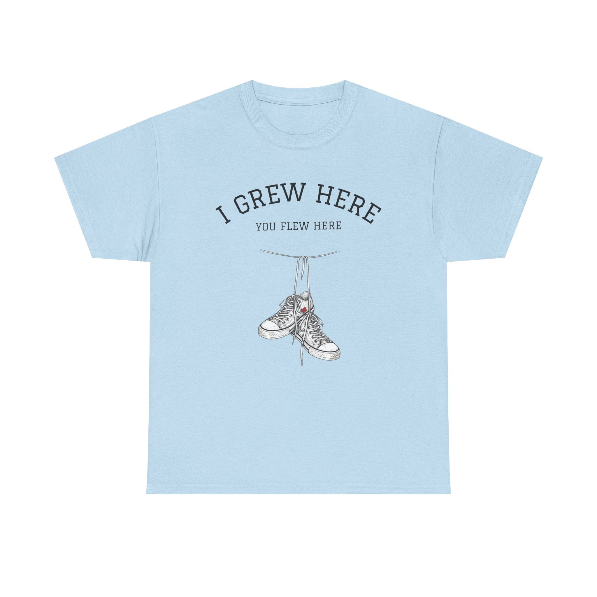 NYC Sneakers I I Grew Here You Flew Here T-Shirt