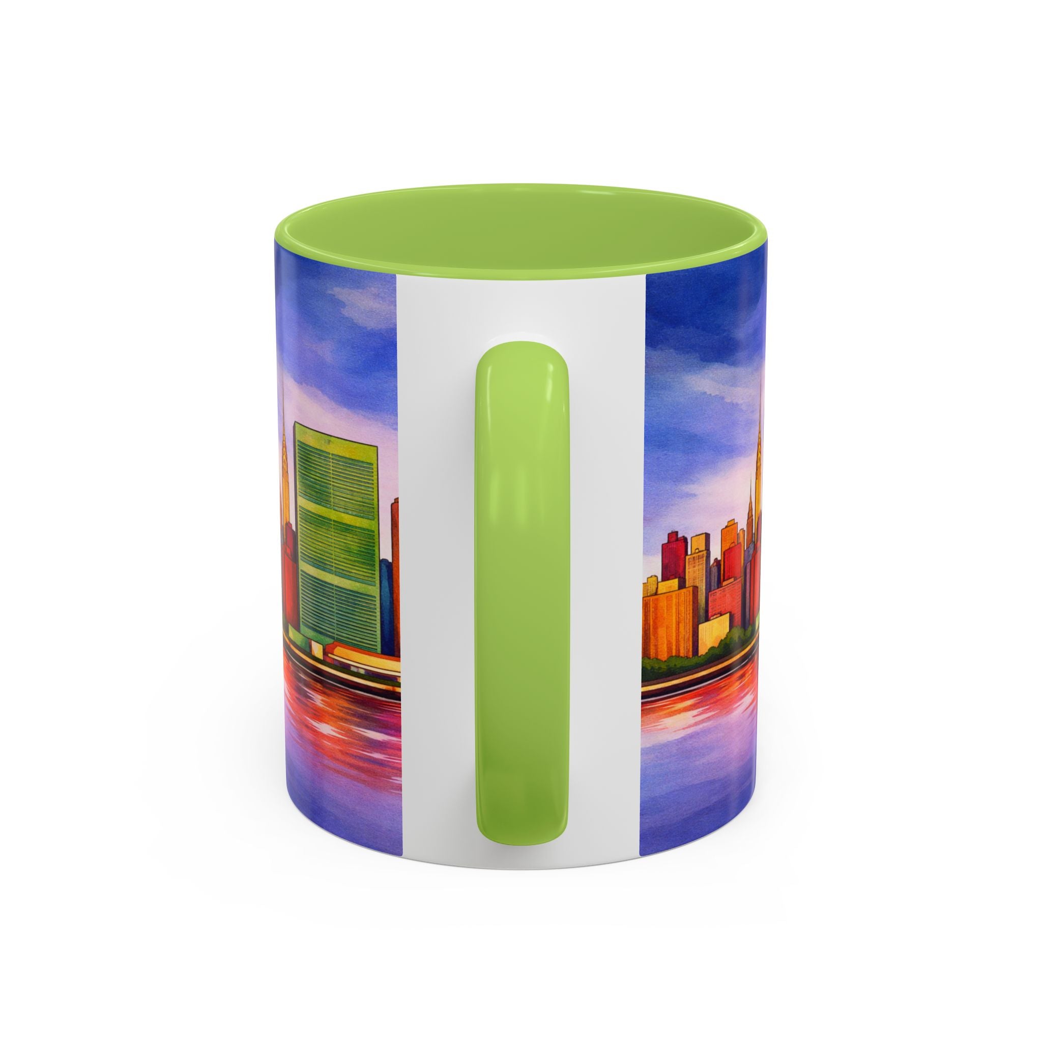 Colorful Midtown Manhattan Skyline NYC Accent Coffee Mug
