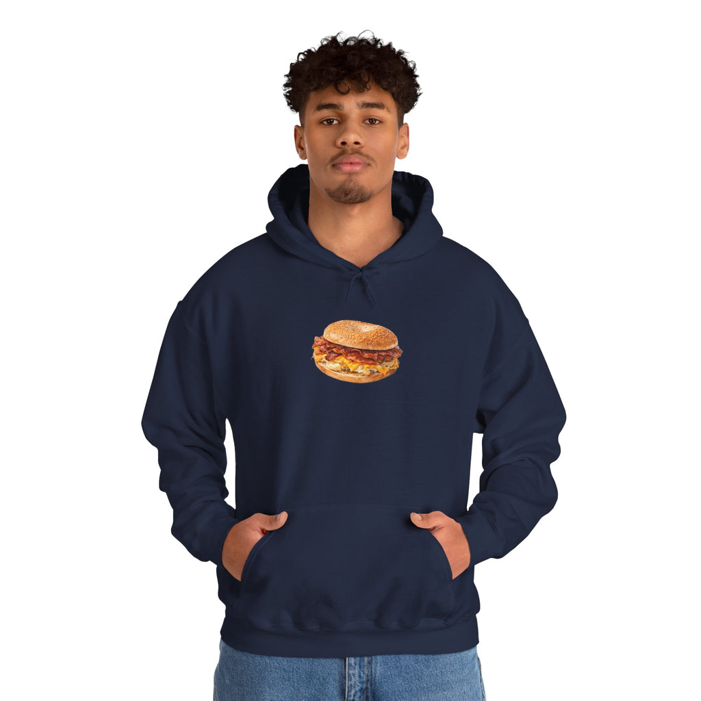NYC Bacon Egg and Cheese Hoodie — New York Bodega Sandwich Hooded Sweatshirt