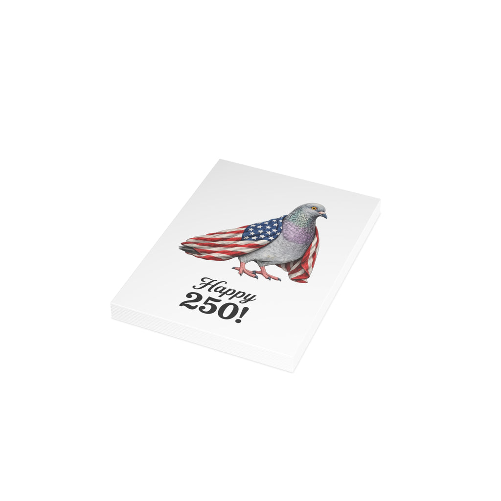 4th of July NYC Pigeon Postcard Bundle (envelopes included)