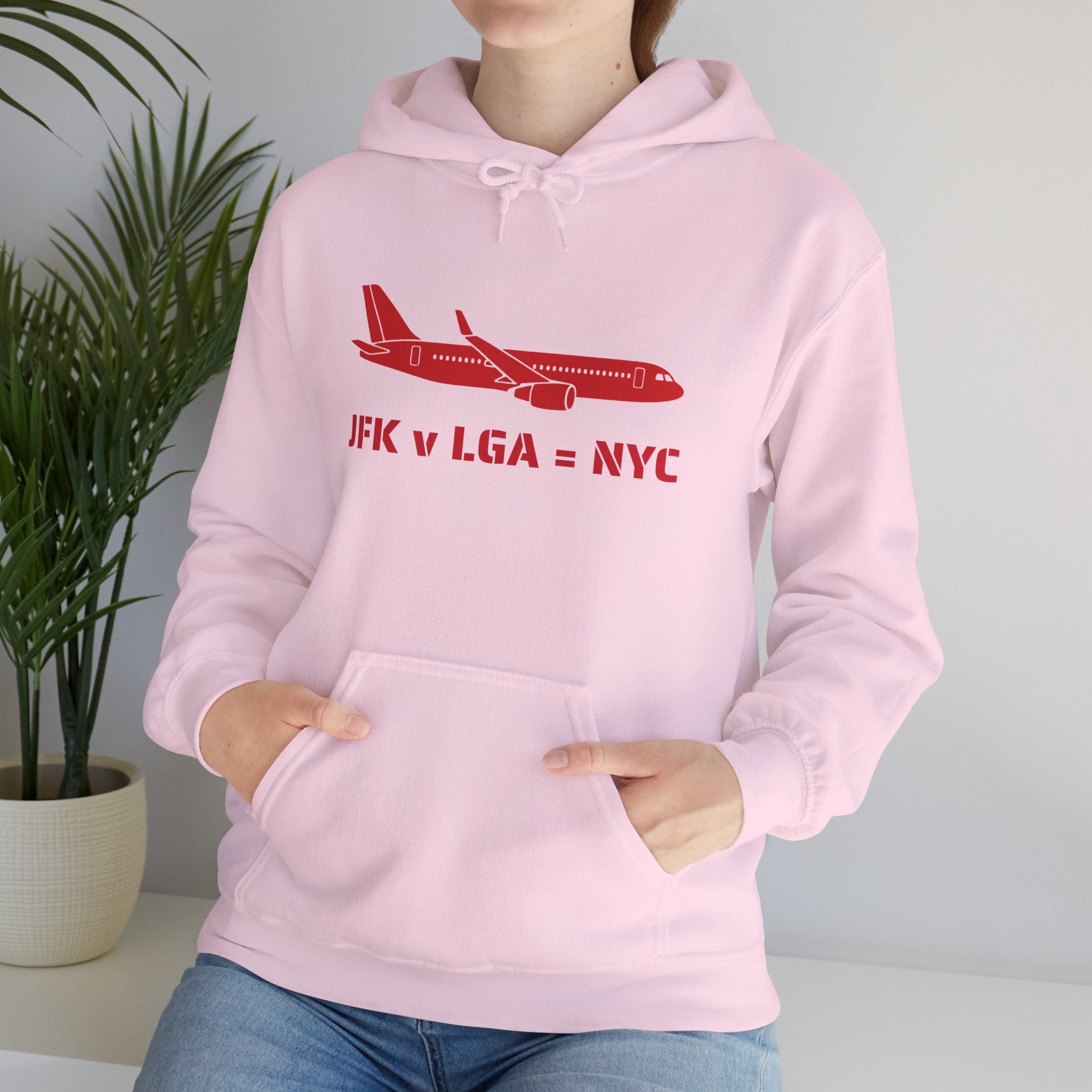 Travel Day Comfy Hoodie  |  NYC Math Hooded Sweatshirt