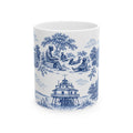 Annapolis Blue Toile de Jouy Ceramic Mug – Vintage Scenic 11oz