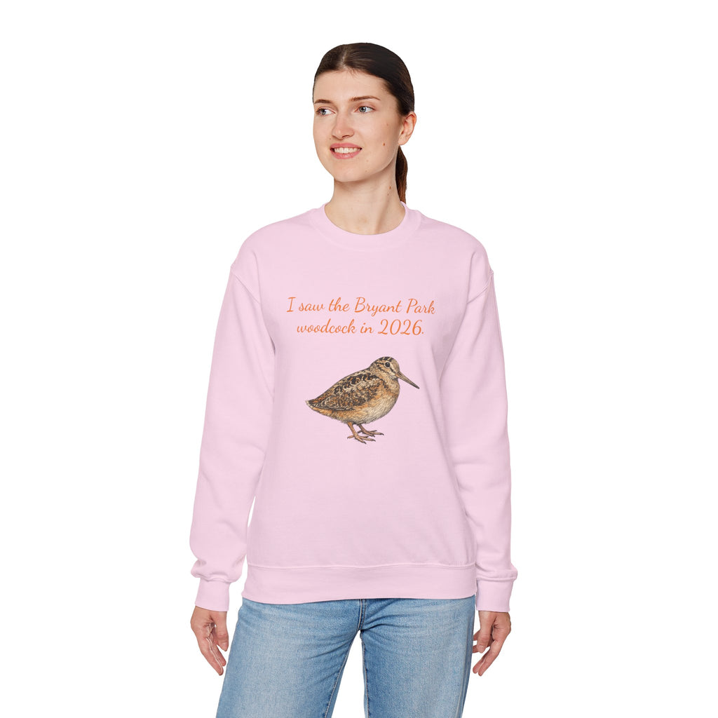 Bryant Park American Woodcock Sweatshirt | NYC Bird Lover Sweater