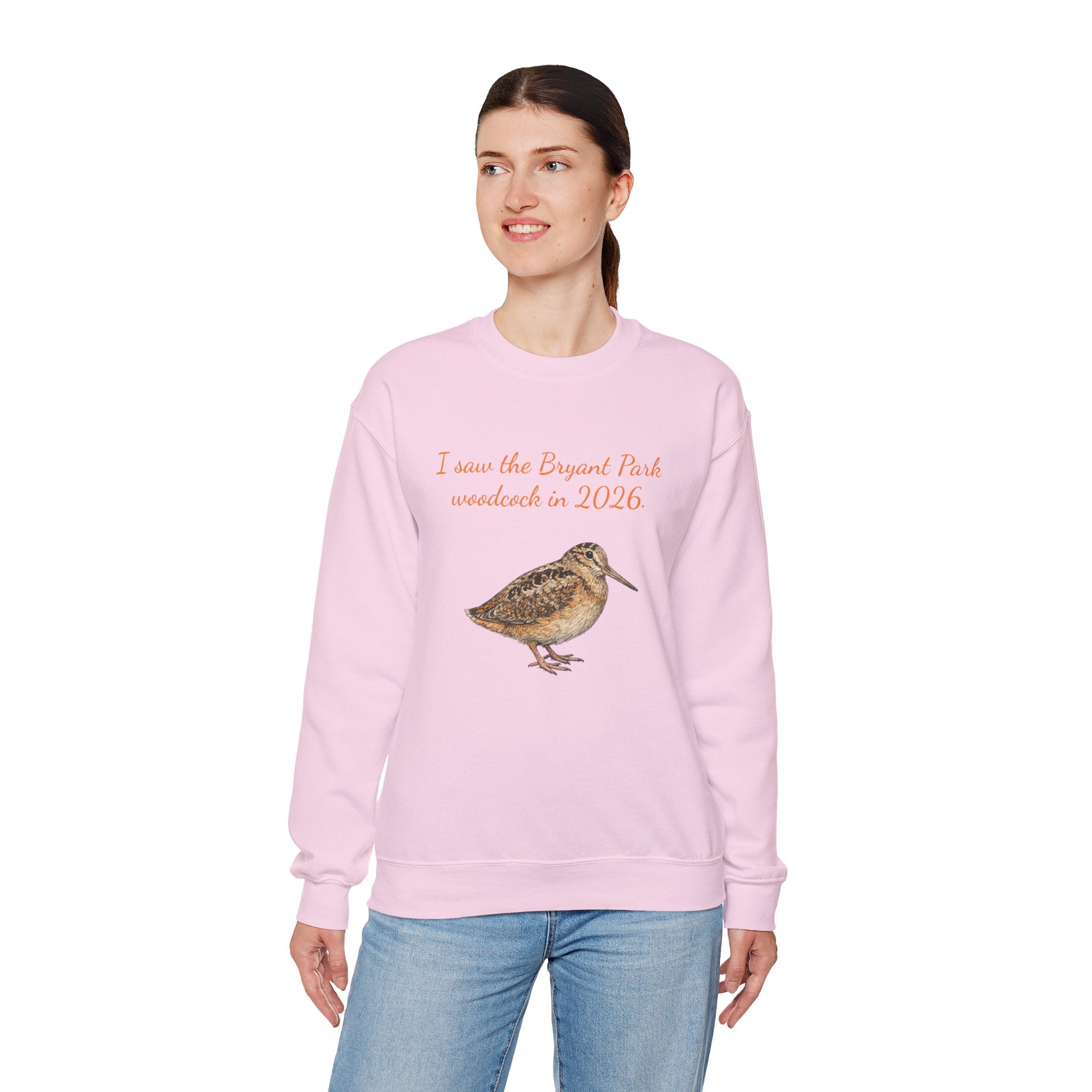 Bryant Park American Woodcock Sweatshirt | NYC Bird Lover Sweater