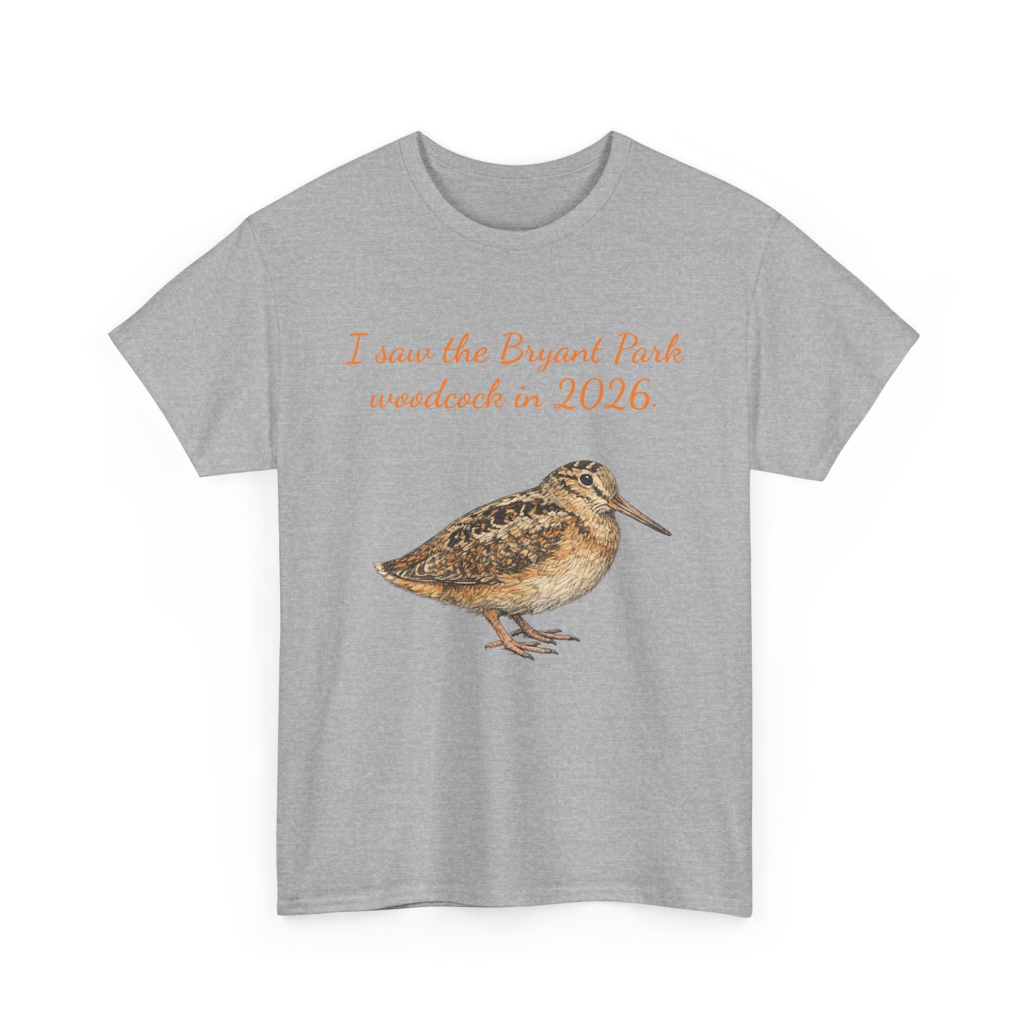Bryant Park American Woodcock T-Shirt   NYC Gift Tee