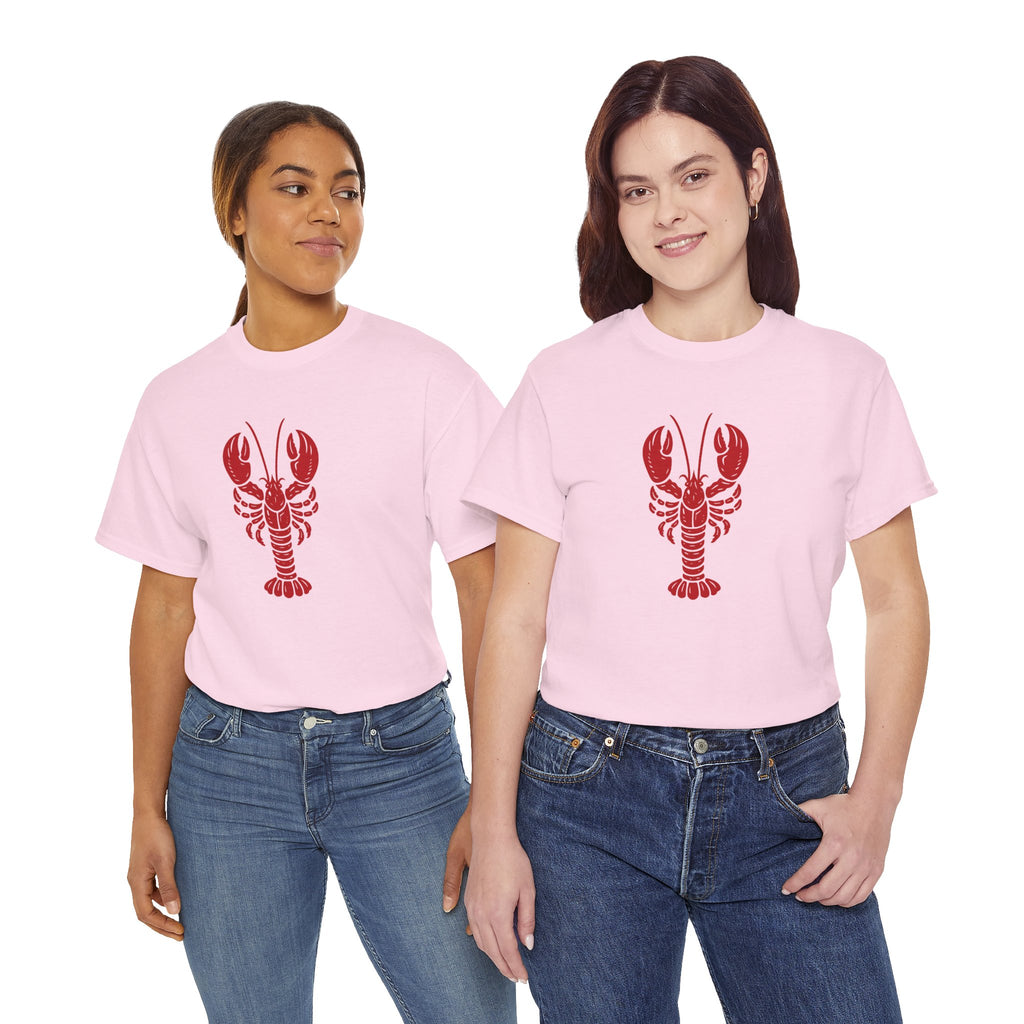Hamptons Lobster Pink T-Shirt | Long Island Tee