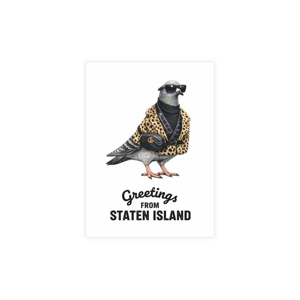 Staten Island NYC Pigeon Postcard Bundle (envelopes included)