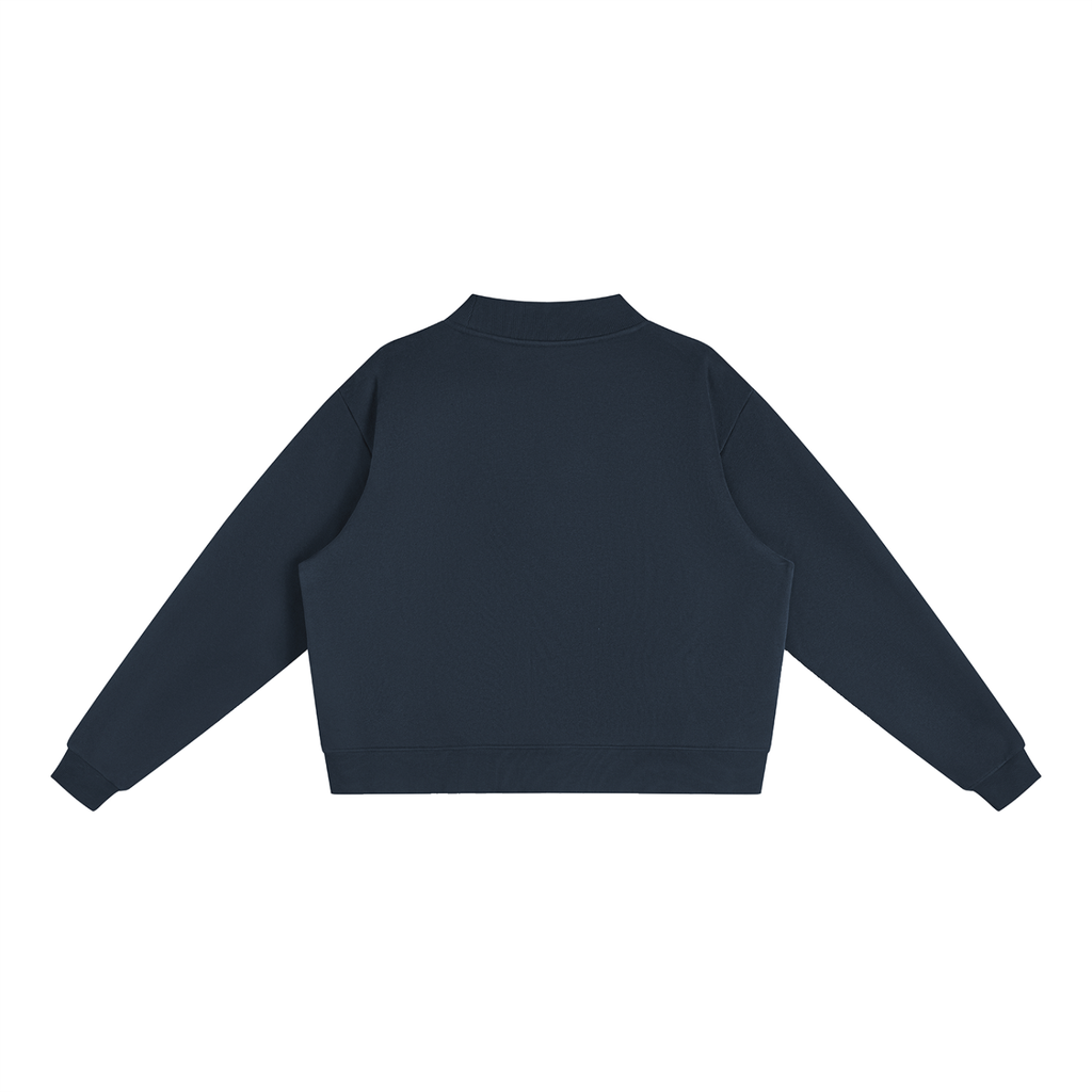 Sweata Weatha Fleece Mock-Neck Crew Sweatshirt