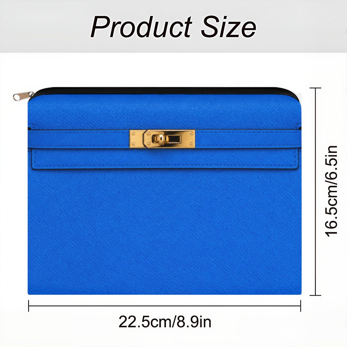 Canal Street Electric Blue Large Coin Purse