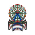 Coney Island Ferris Wheel Round Coasters Set of Six