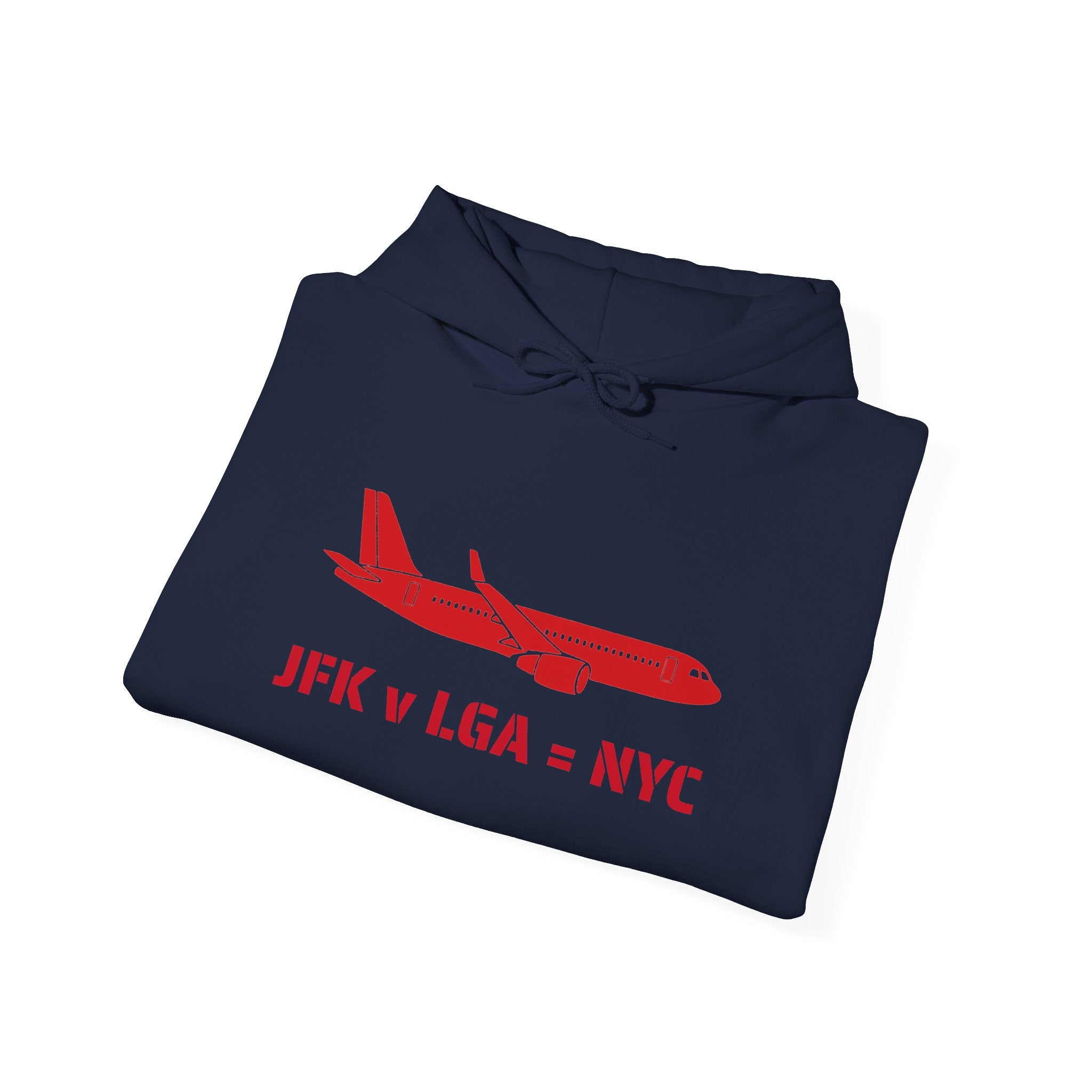 Travel Day Comfy Hoodie  |  NYC Math Hooded Sweatshirt