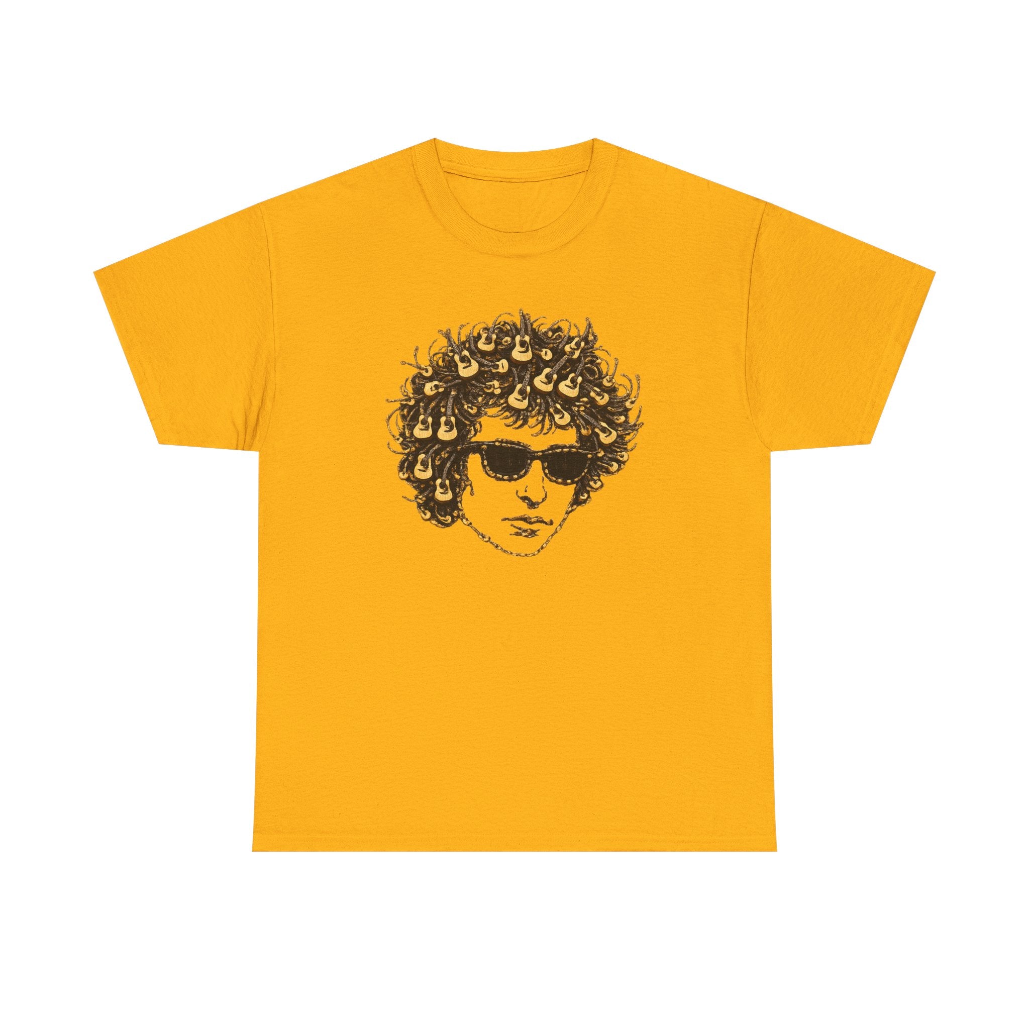 Guitar Bob Dylan T-Shirt | NYC Music Folk Singer Tee