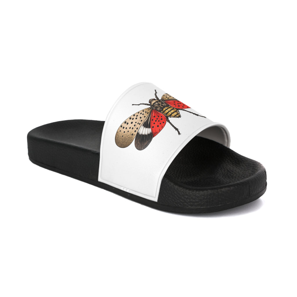 Spotted Lanternfly Stomper Slide Sandals — NYC Summer Insect Slides