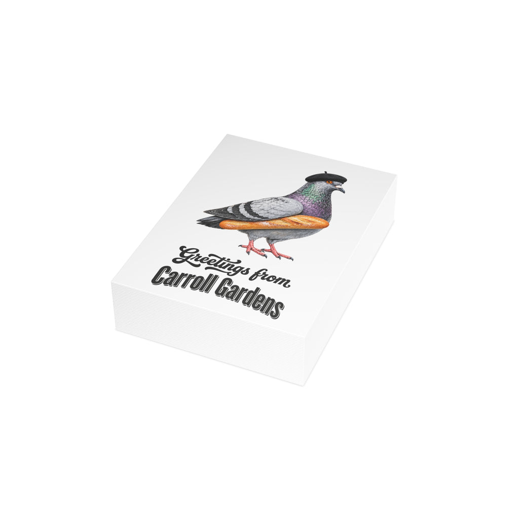 Carroll Gardens NYC Pigeon Postcard Bundle (envelopes included)