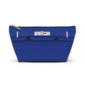 Canal Street Blue Makeup Bag —  T-Bottom Travel Bag