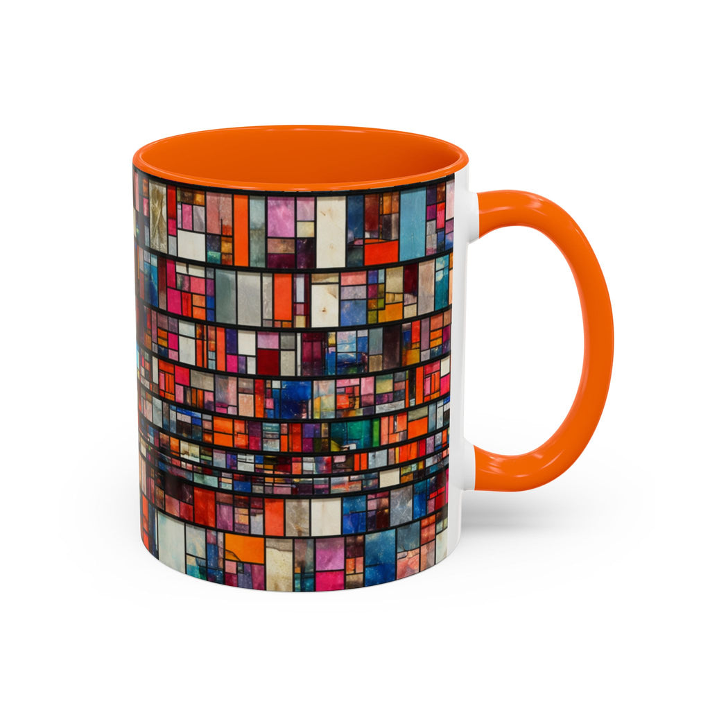 DUMBO Brooklyn Mosaic Water Tower Accent Coffee Mug 11oz