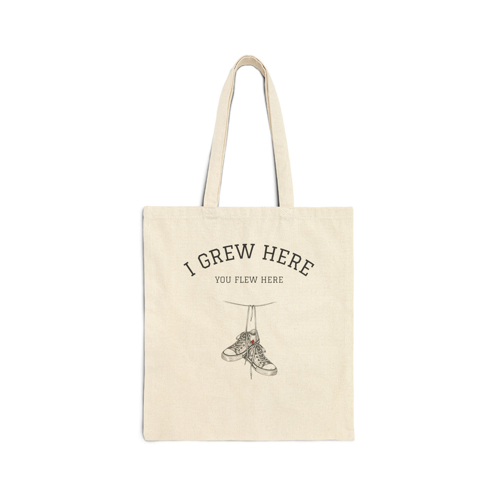 Sneakers Shoefiti Bag | I Grew Here You Flew Here NYC Tote Bag