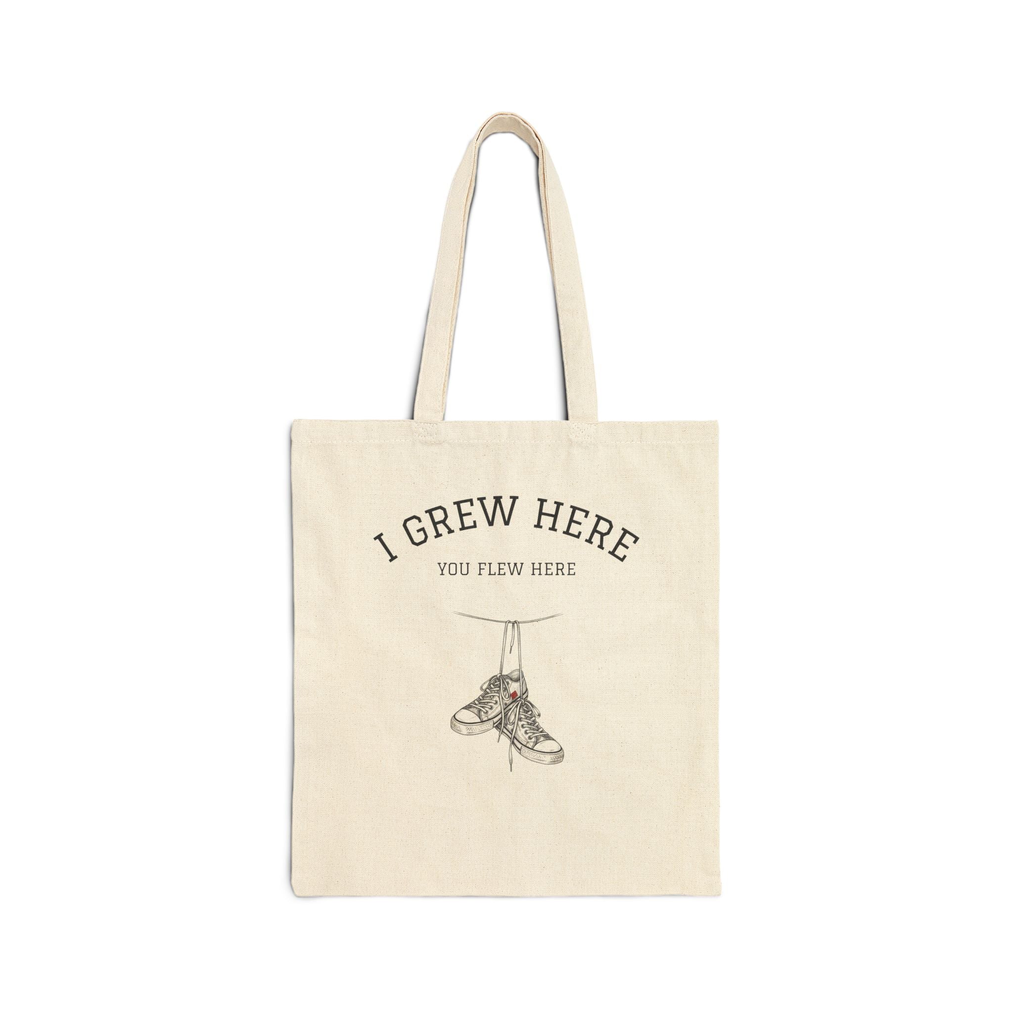 Sneakers Shoefiti Bag | I Grew Here You Flew Here NYC Tote Bag