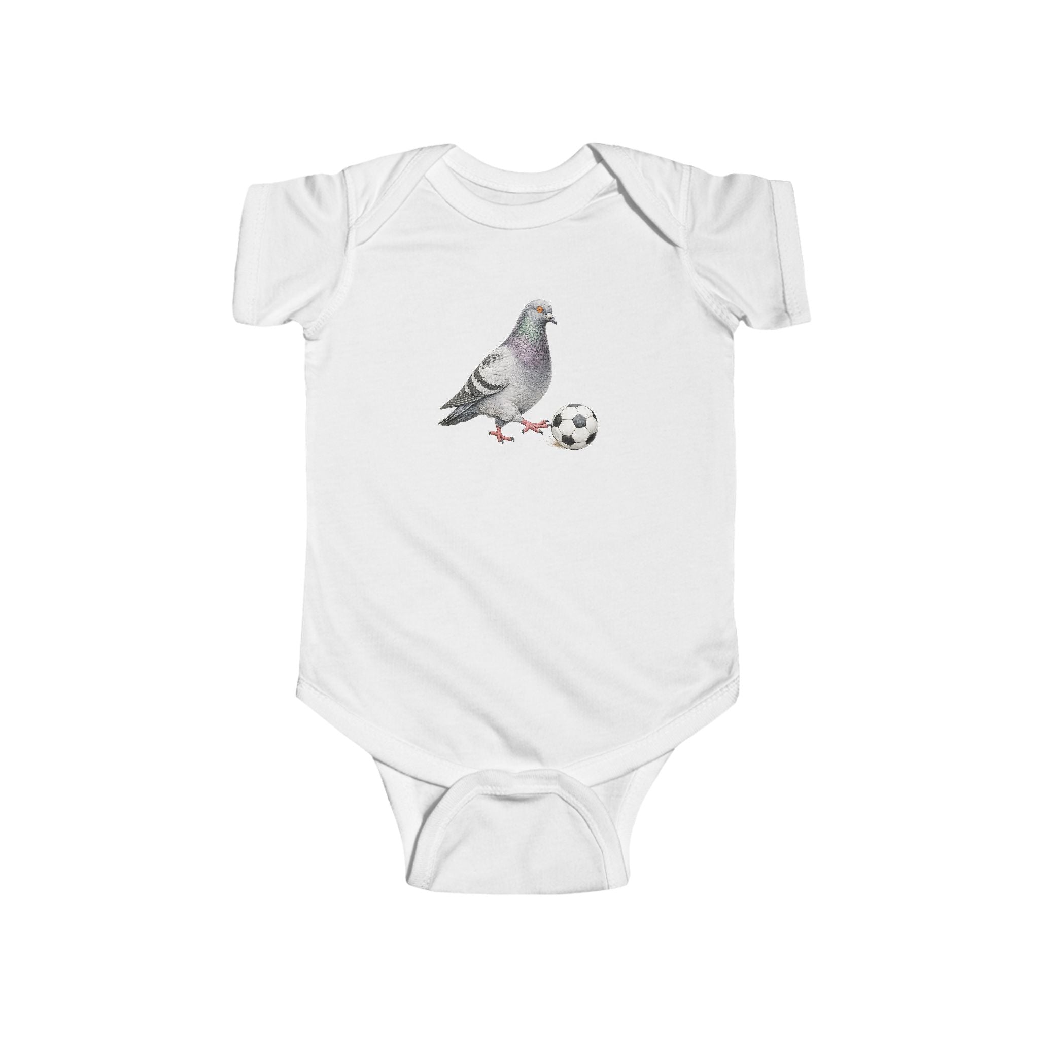 Customizable Corona NYC Pigeon Baby Onesie | New Yorker Reveal Infant Bodysuit