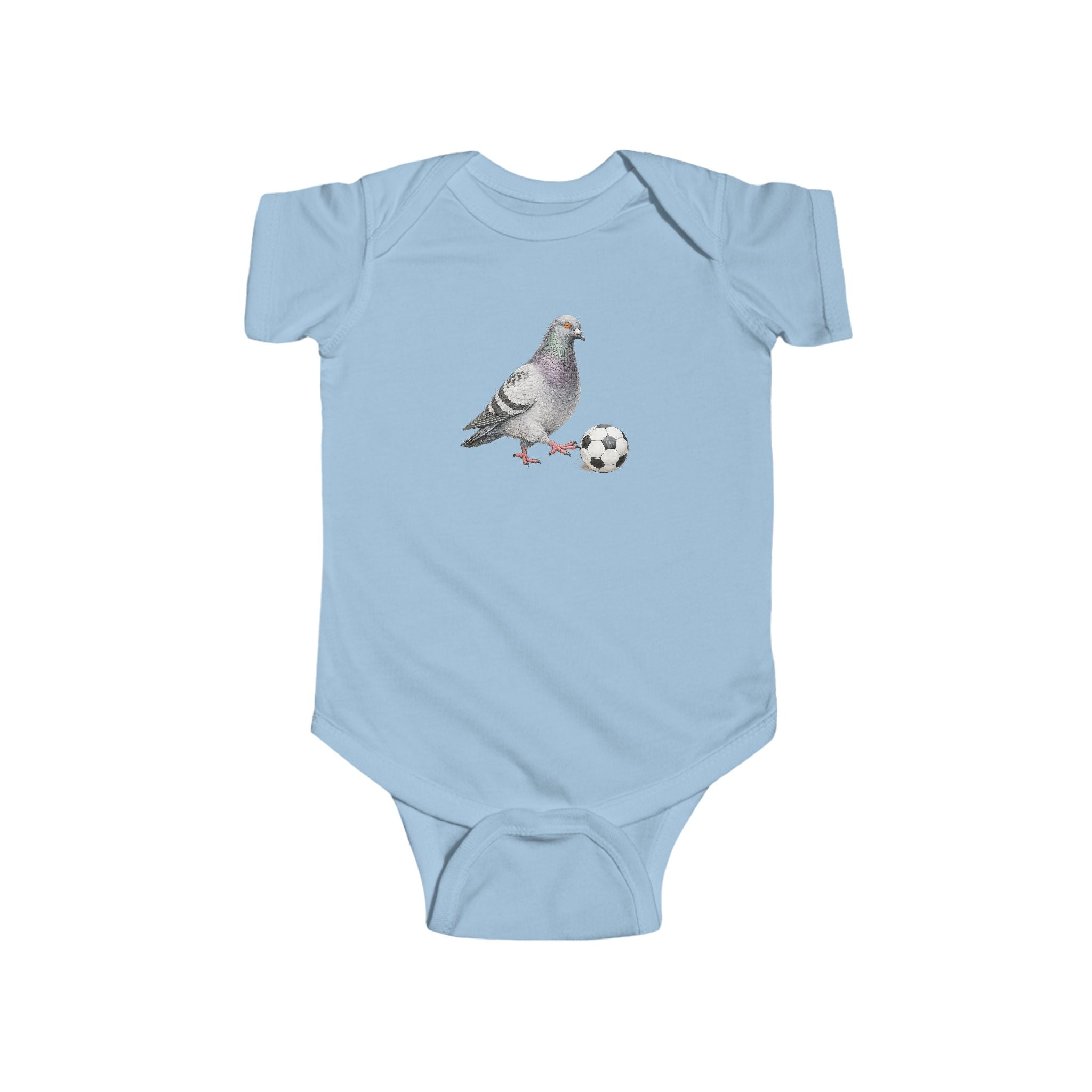 Customizable Corona NYC Pigeon Baby Onesie | New Yorker Reveal Infant Bodysuit