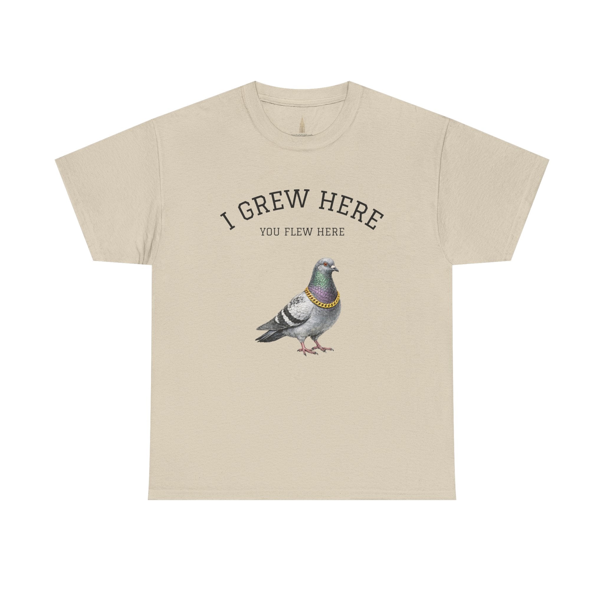 NYC Pigeon T-Shirt | I Grew Here You Grew Here Tee