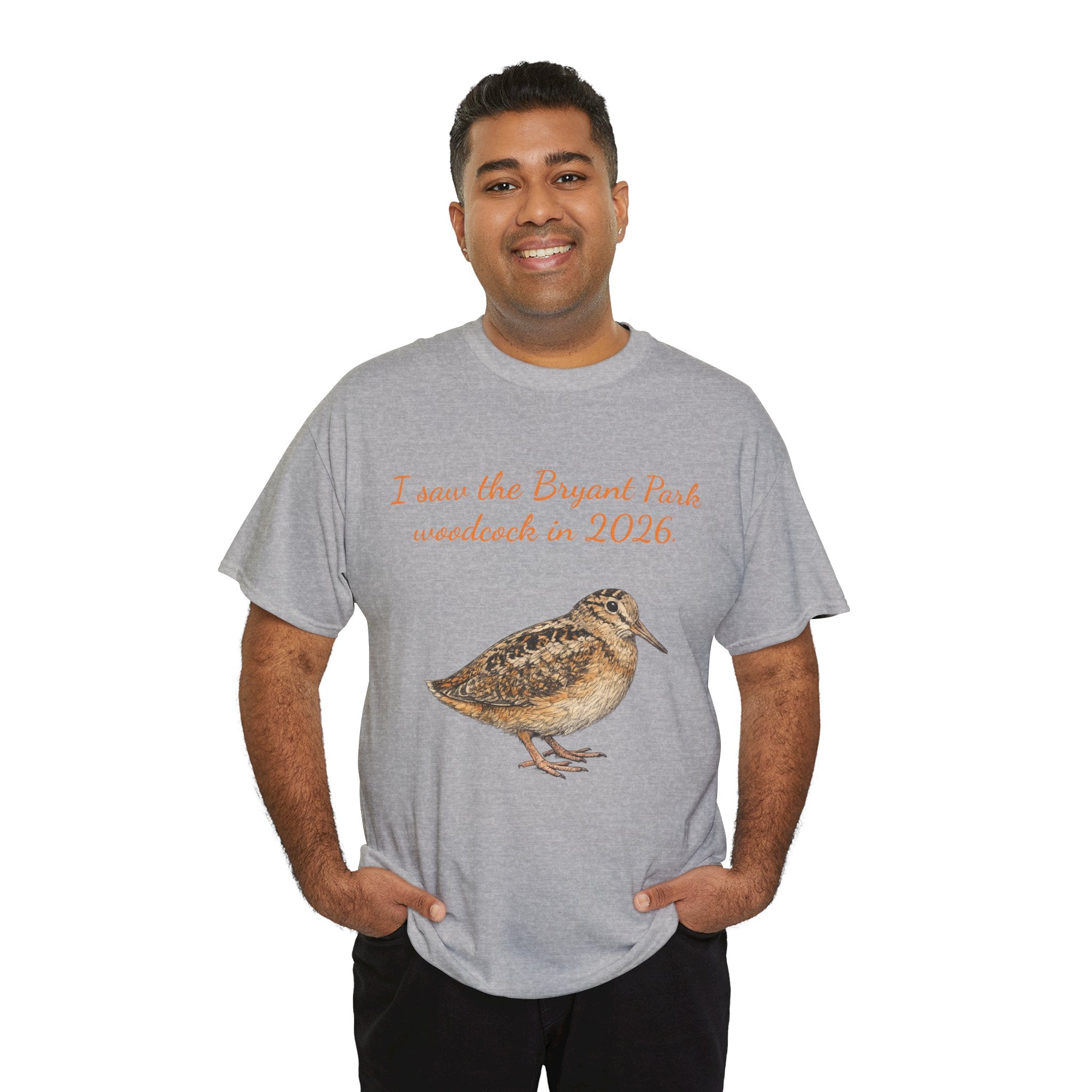 Bryant Park American Woodcock T-Shirt   NYC Gift Tee