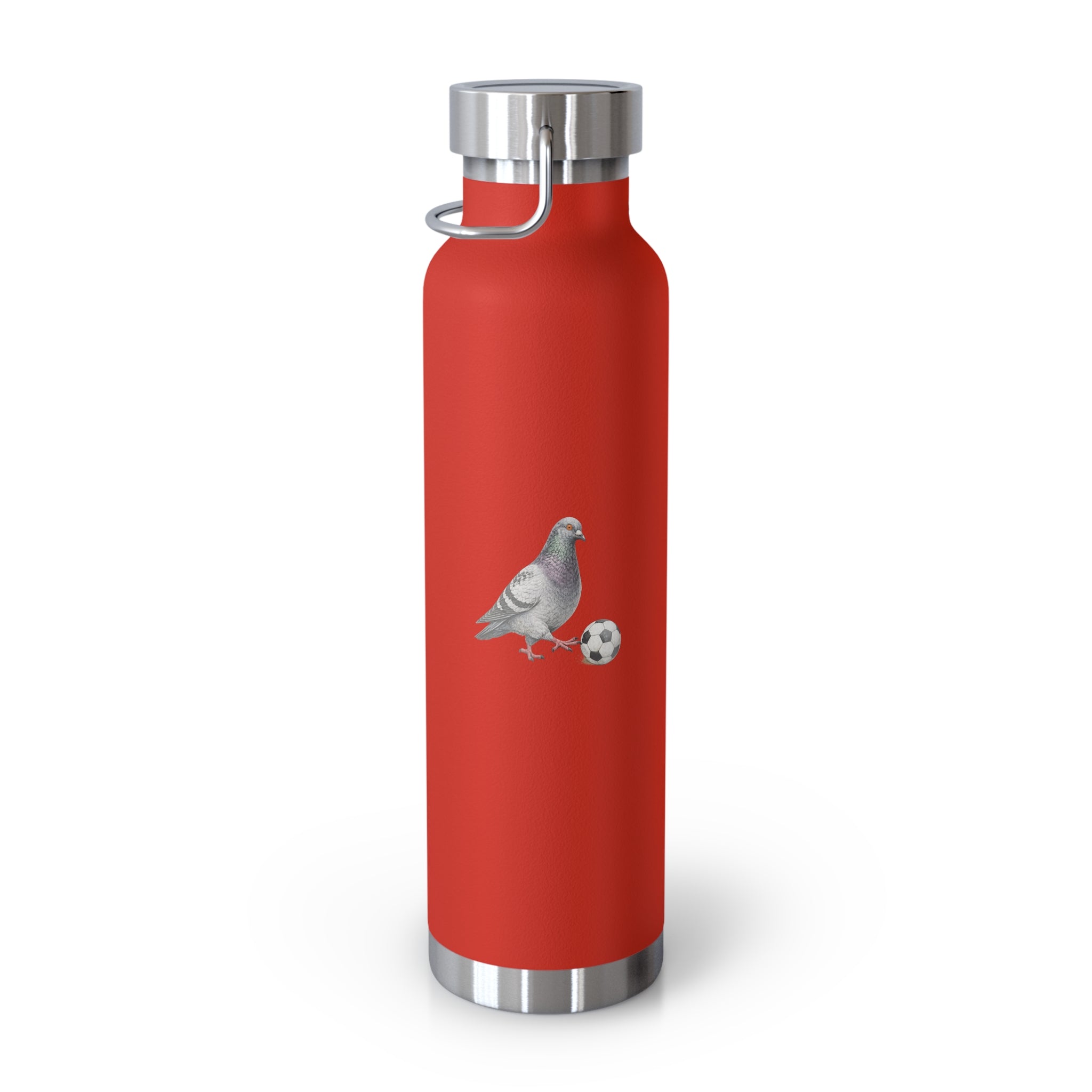 Customizable Corona NYC Pigeon 22oz Water Bottle | New York Soccer Player Copper Vacuum Insulated