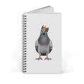 Customizable Bed-Stuy NYC Pigeon Spiral Journal | Bird Lovers Notebook