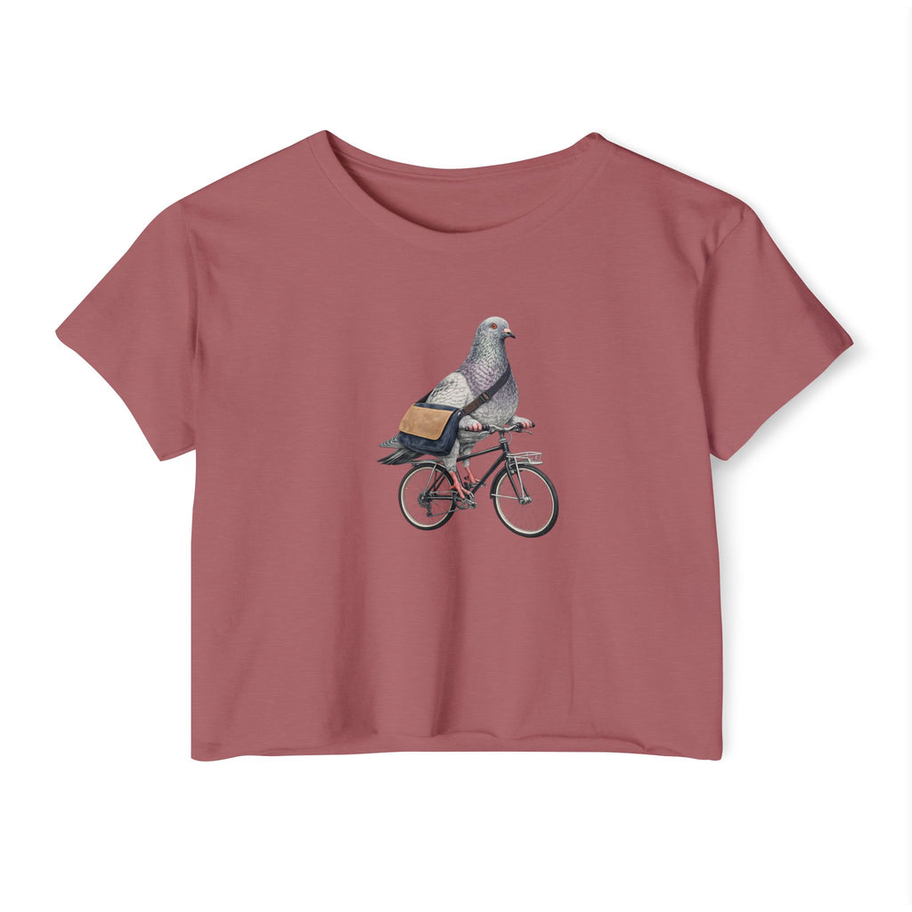 Top corto de paloma personalizable de Midtown NYC
