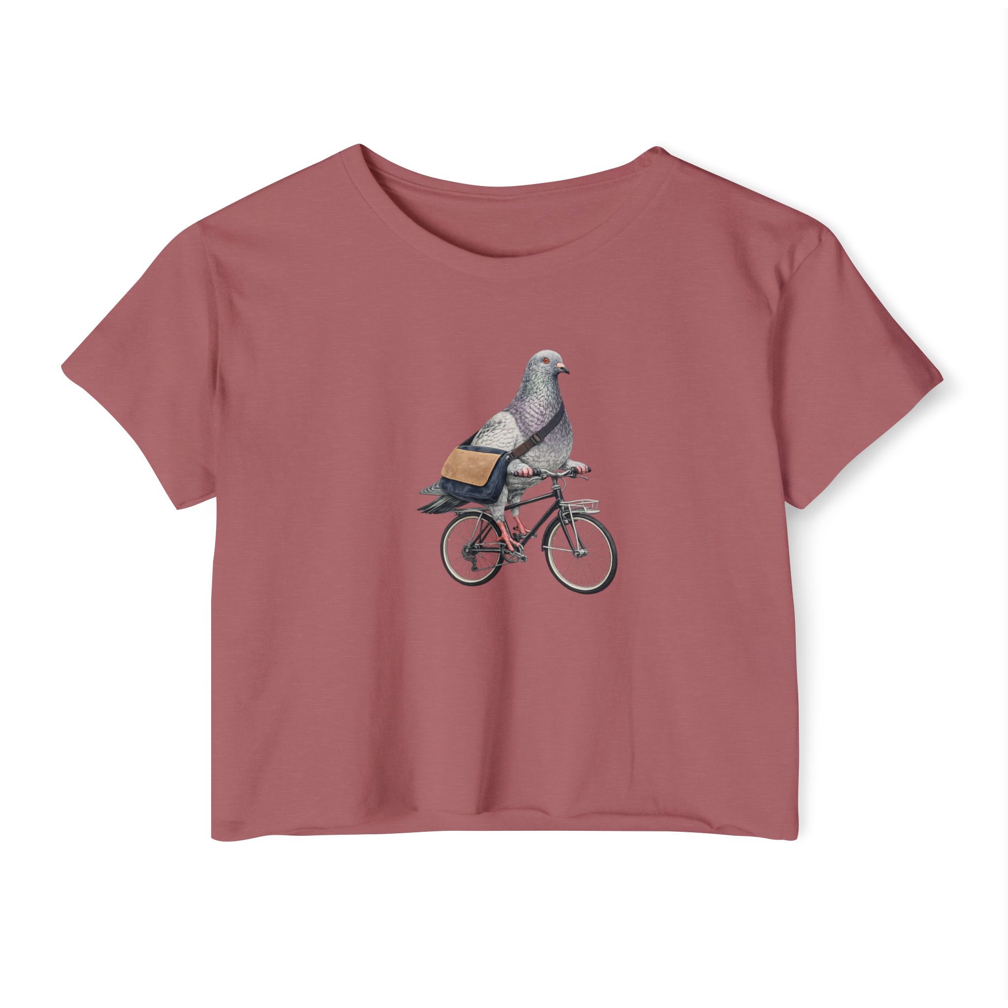 Top corto de paloma personalizable de Midtown NYC