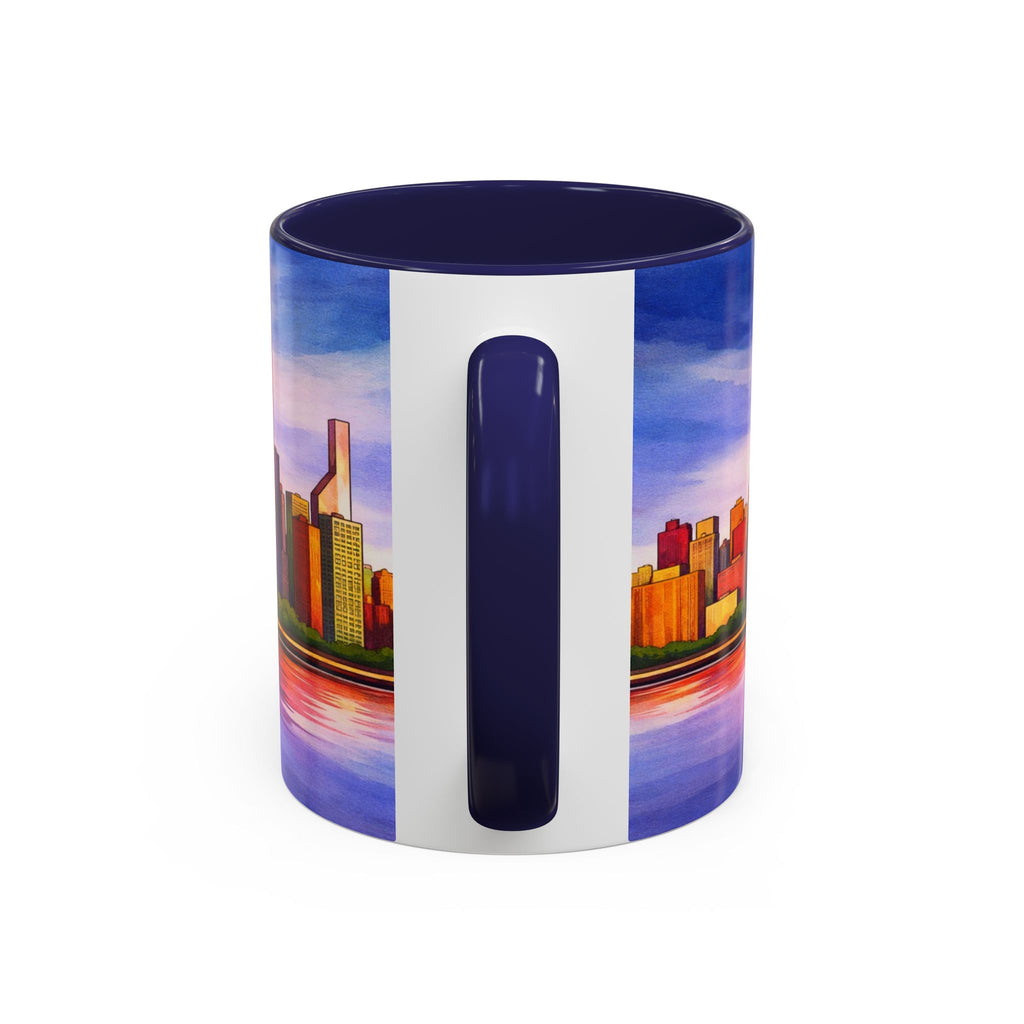 Colorful Midtown Manhattan Skyline NYC Accent Coffee Mug