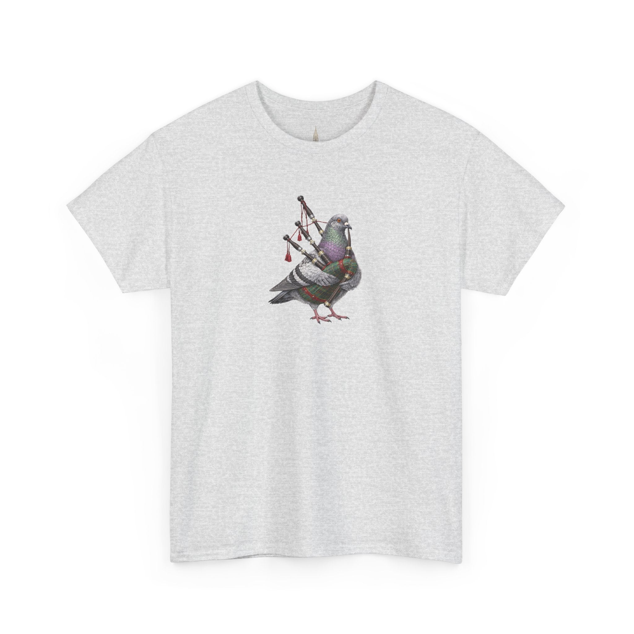 Customizable Woodlawn NYC Pigeon T-Shirt | Bagpiper Tee