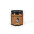 Customizable Bronx NYC Pigeon Scented Candle | Amber Jar Soy Candle New Yorker Gag Gift
