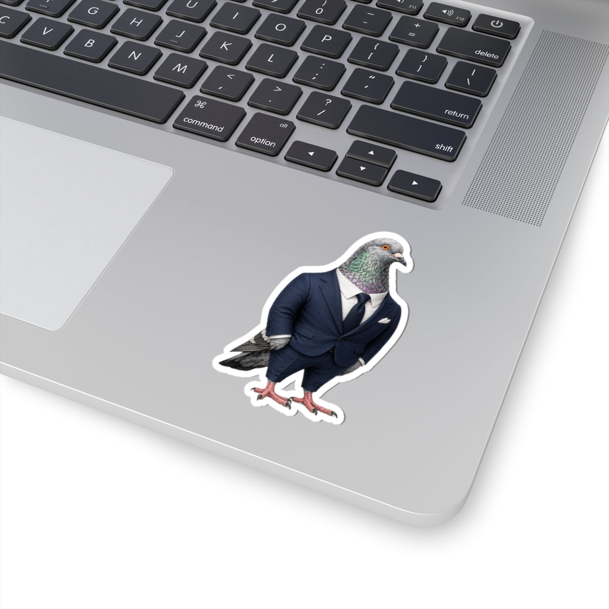 Billionaires' Row NYC Pigeon 3" x 3" Sticker