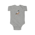 Customizable Carroll Gardens NYC Pigeon Baby Onesie | New Yorker Reveal Infant Bodysuit