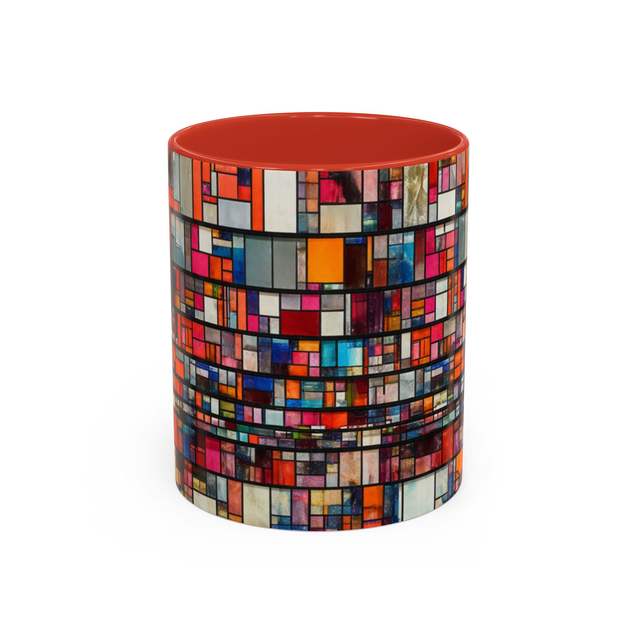 DUMBO Brooklyn Mosaic Water Tower Accent Coffee Mug 11oz
