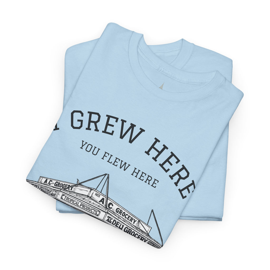 NYC Bodega T-Shirt | New York I Grew Here You Flew Here Tee