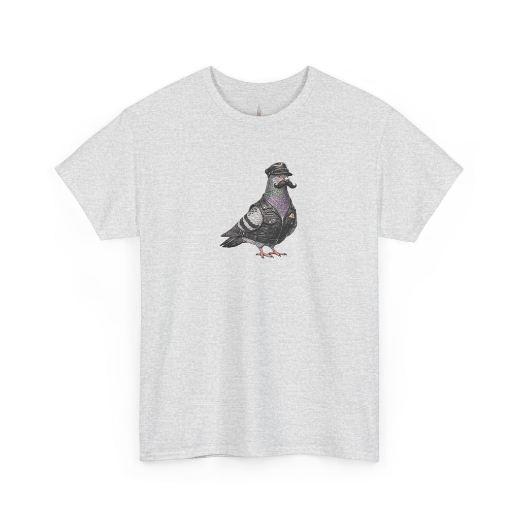 Customizable Chelsea NYC Pigeon T-Shirt | Motorcycle Rider Tee