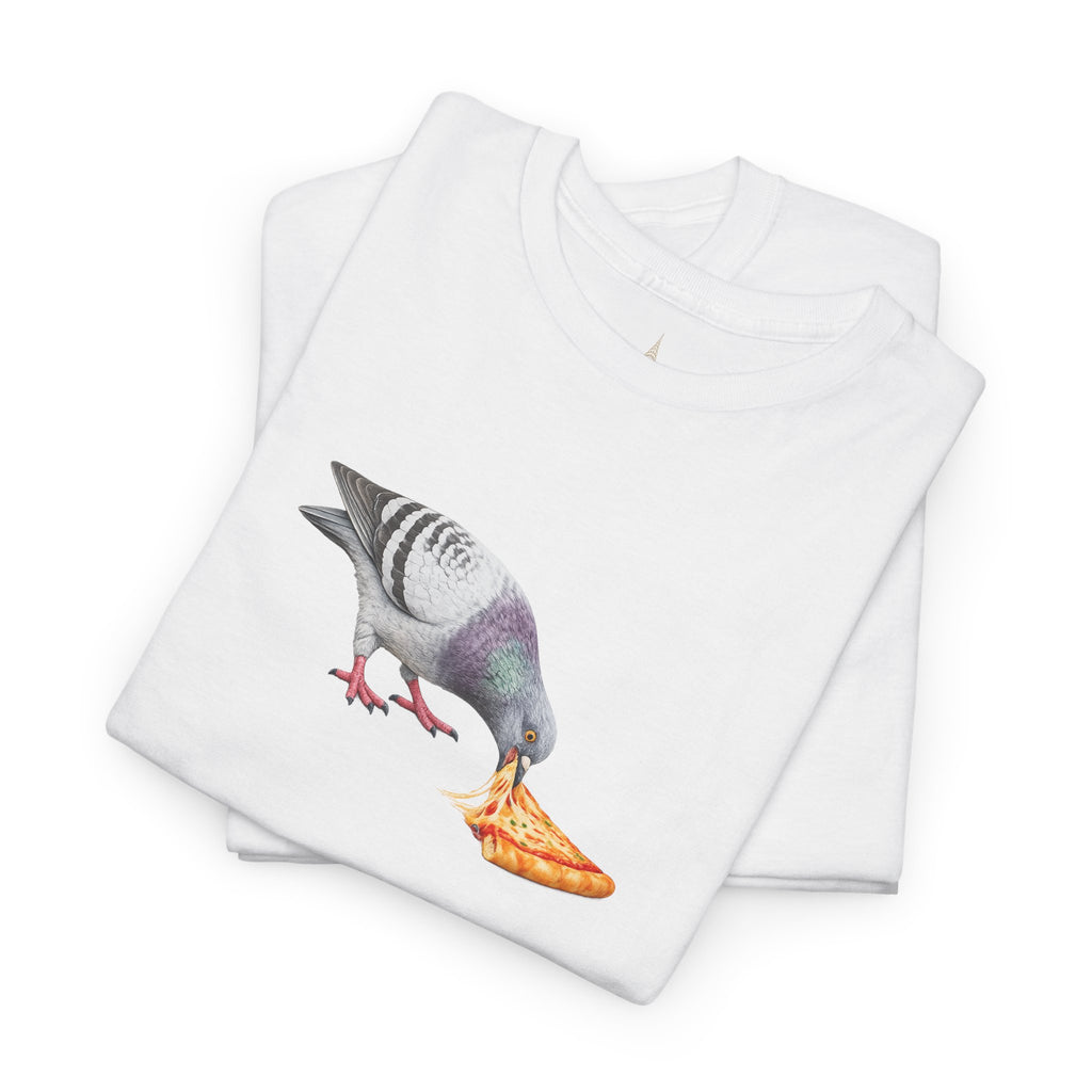 Customizable Little Italy NYC Pigeon T-Shirt | New York Pizza Lover Tee