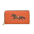 Ozone Park Horse Racing Zipper Wallet – Queens Equestrian Wallet