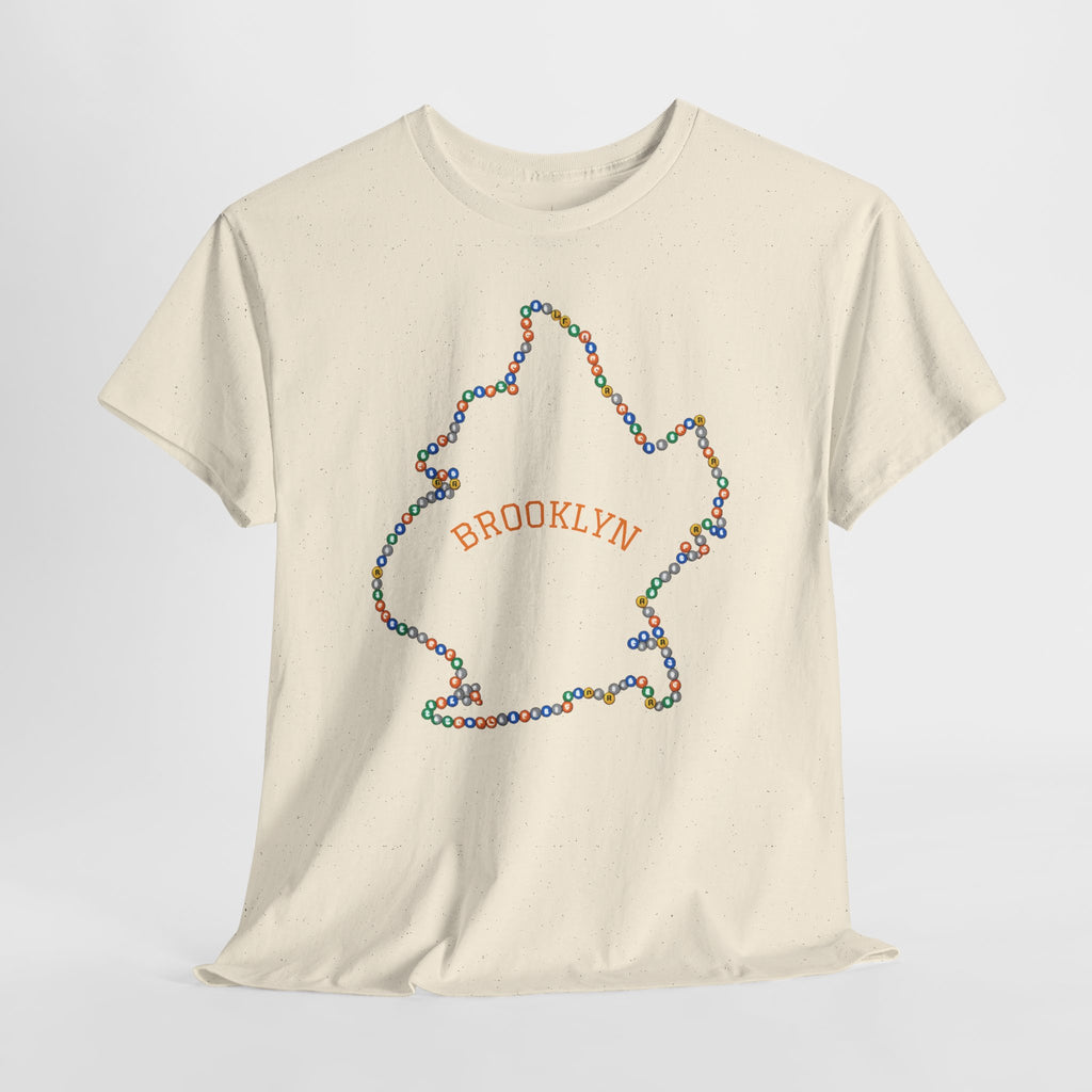 Brooklyn Map T-Shirt | Subway Signs Tee