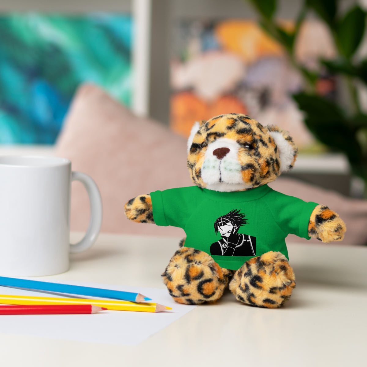 Jalen Brunson Fan Stuffed Animal |  New York Basketball Fan Bear