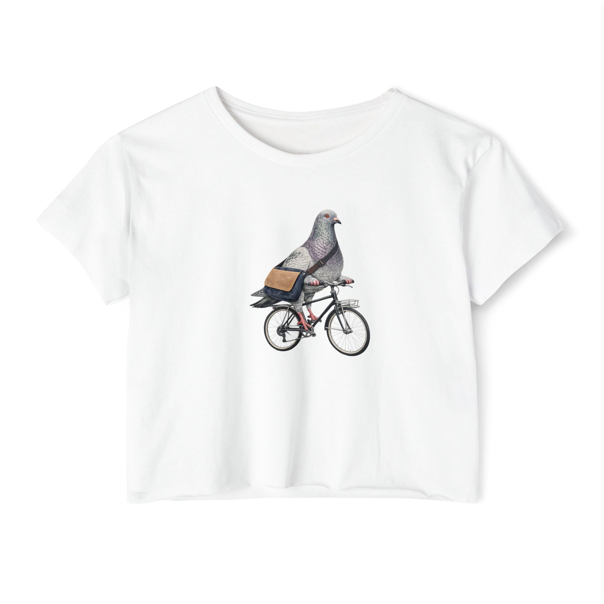 Customizable Midtown NYC Pigeon Crop Top
