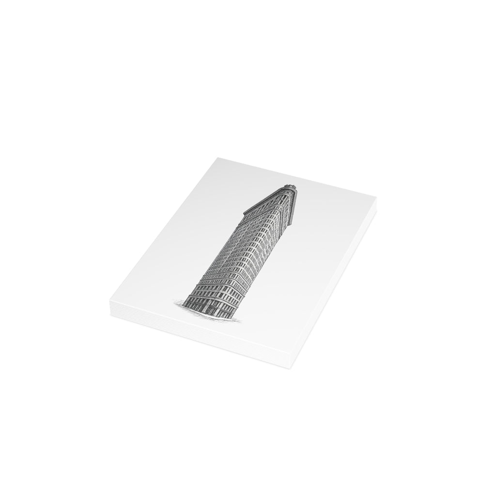 Flatiron Building Postcard Set —Architectural Sketch Postcard Bundle (with envelopes)