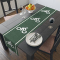 NYC Bike Lane Table Runner - New York Bicycle Lane Picnic Table Cyclist Gift