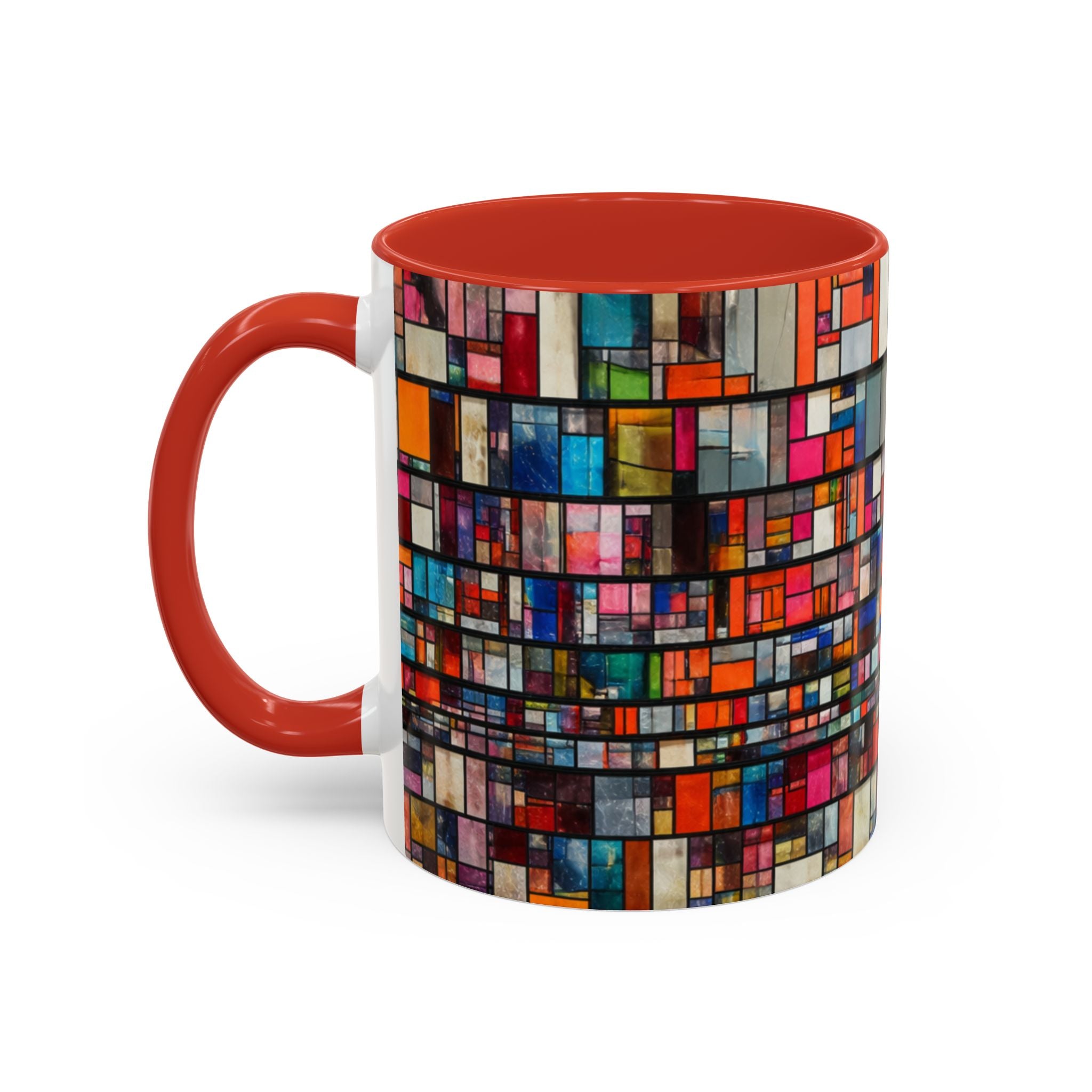 DUMBO Brooklyn Mosaic Water Tower Accent Coffee Mug 11oz