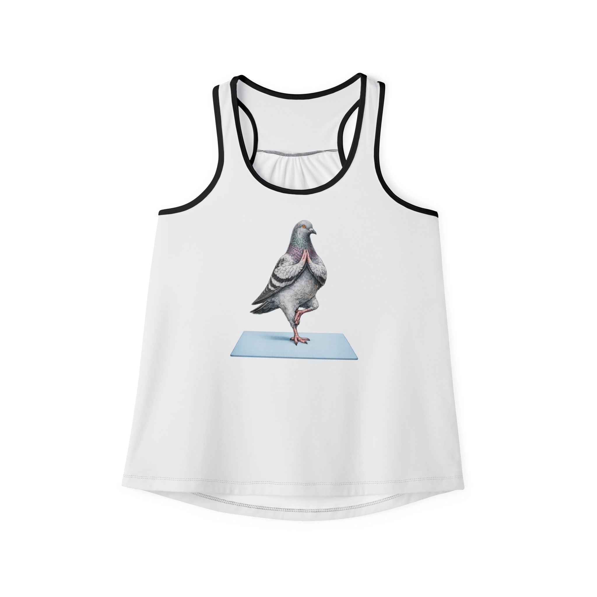 Central Park NYC Pigeon Yoga Tank Top | Bird Lover Yoga Lover Athleisure Top