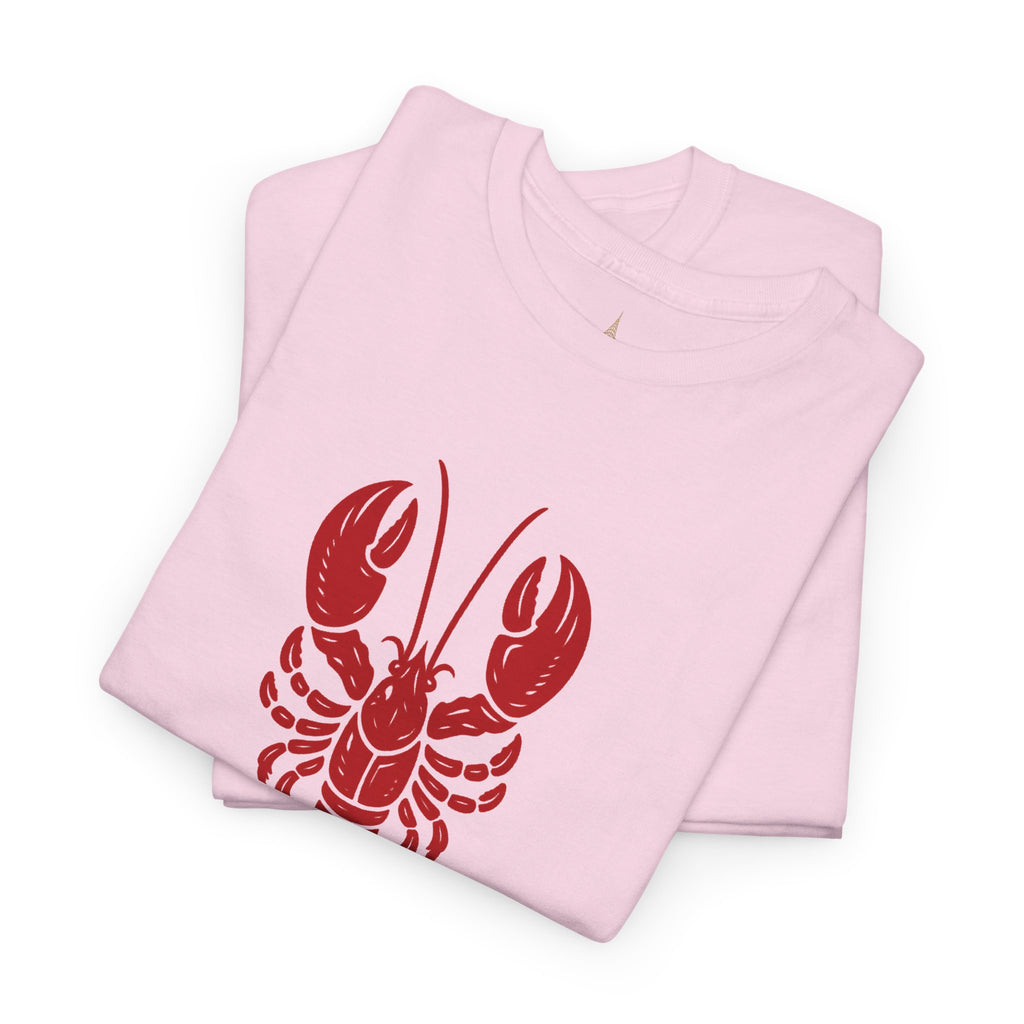 Hamptons Lobster Pink T-Shirt | Long Island Tee